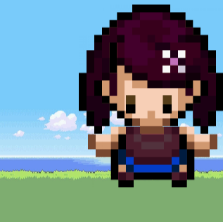 Pokemon trainer pixel art